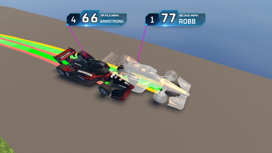 NTT IndyCar Series Gets Injection of FOX Sports Flair With Drones, Ghost Car, Pointers, Heads Up Display